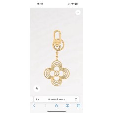 모노그램 플라워 키링 파우치 001-276333