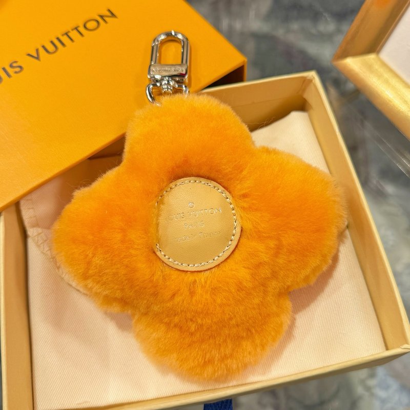 양털 볼 키체인 001-276384