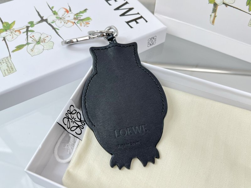 Loew 가죽 키링 올빼미 참 001-276412