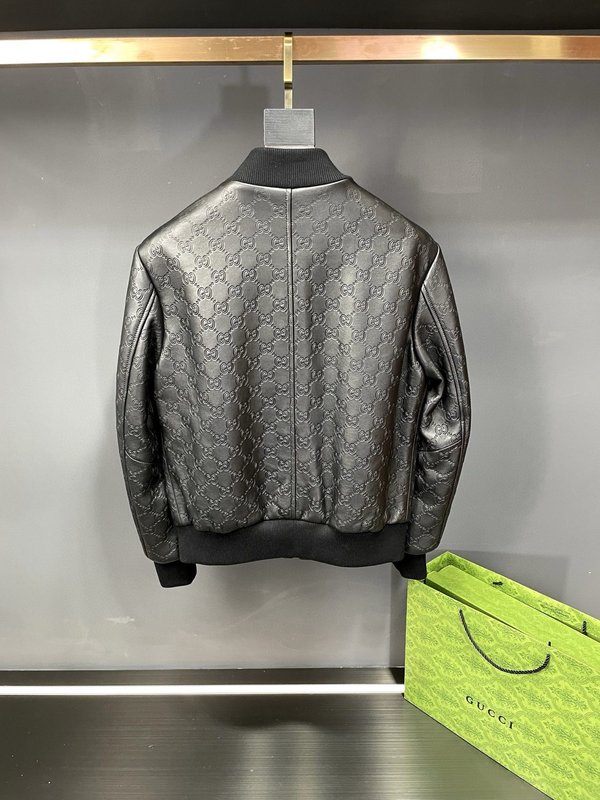Gucci 풀프린트 양피 야구 재킷 001-276496