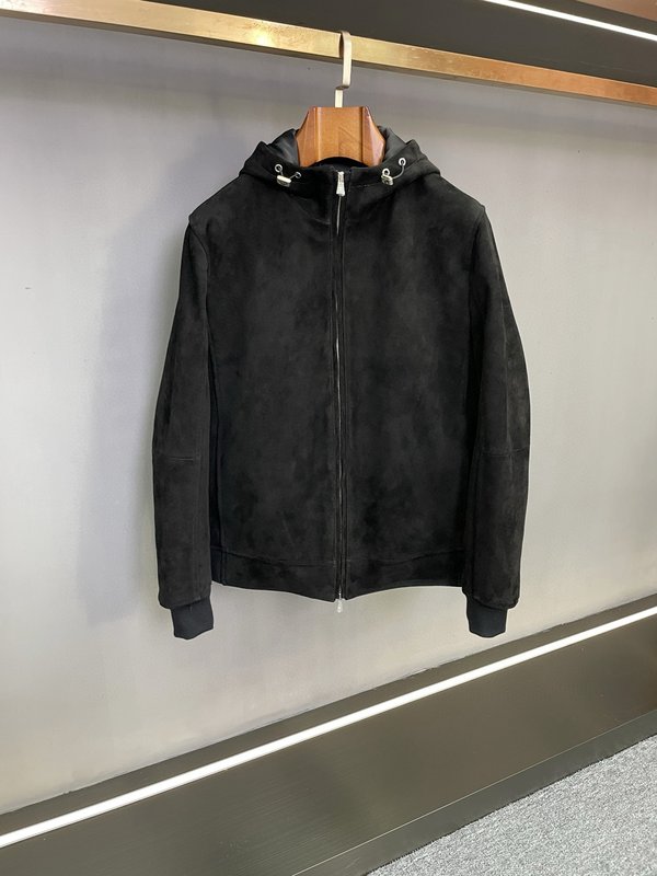 Brunello Cucinelli BC 스웨이드 후드 001-276499