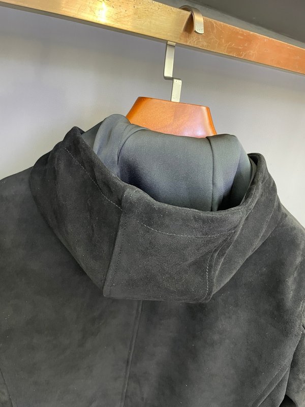 Brunello Cucinelli BC 스웨이드 후드 001-276499