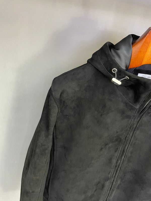 Brunello Cucinelli BC 스웨이드 후드 001-276499