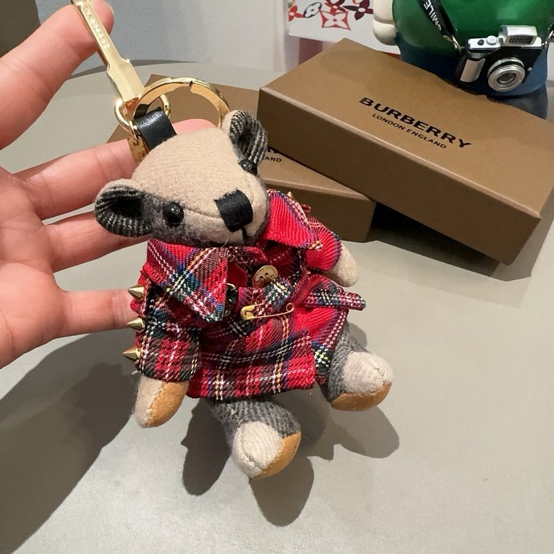 버버리 스타일 곰 키링 001-276773