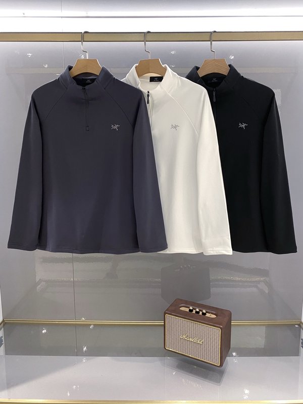 ARC'TERYX 남성 스탠드칼라 하프지퍼 베이스레이어 001-276855