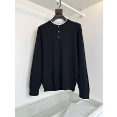 초극세 메리노 울 헨리넥 하프 집업 카디건 001-276998