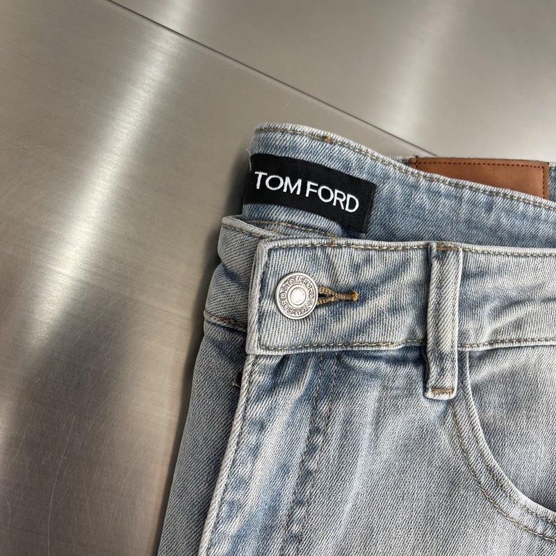 Tom Ford 봄여름 얇은 스트레이트 데님 001-277128
