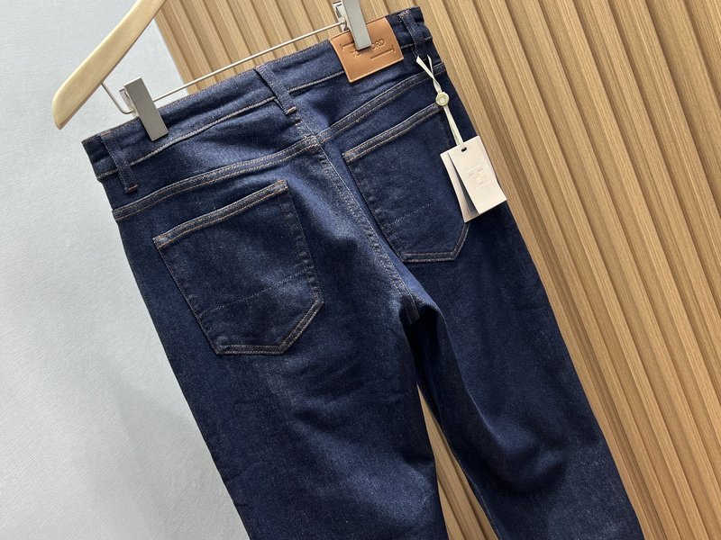 TF 가을겨울 단색 청바지 001-277152