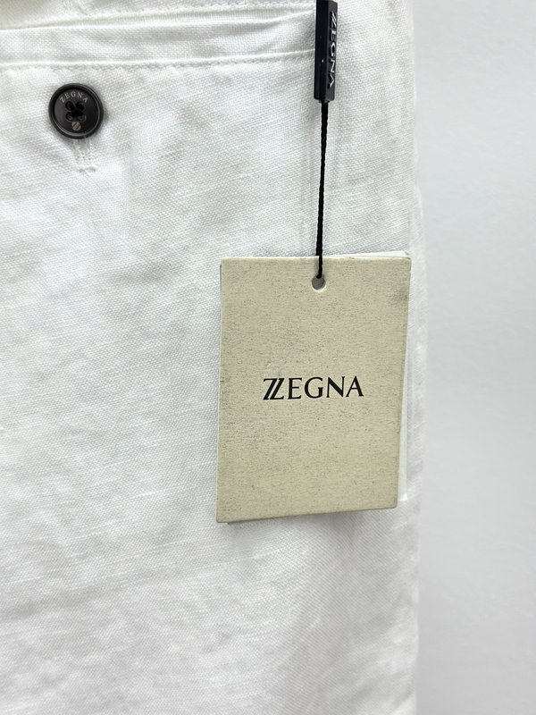 Zegna 여름 리넨 슬랙스 001-277156