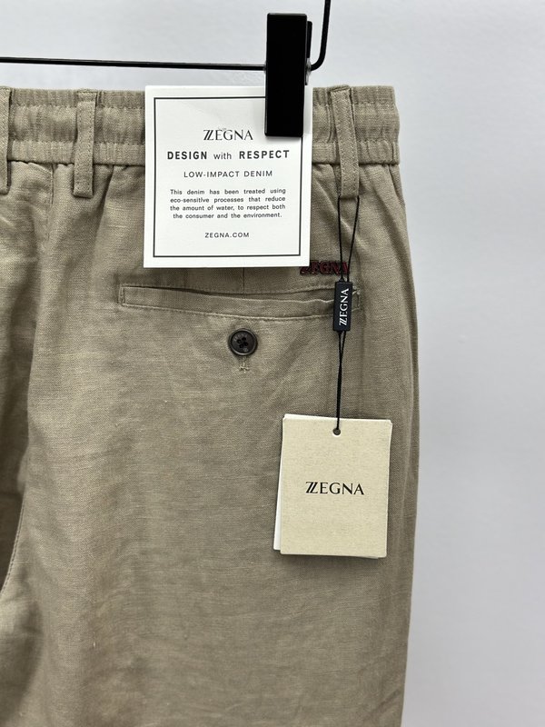 제냐 리넨 팬츠 멀티컬러 001-277158