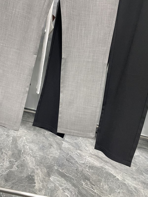 남성 순색 면마 슬랙스 001-277159