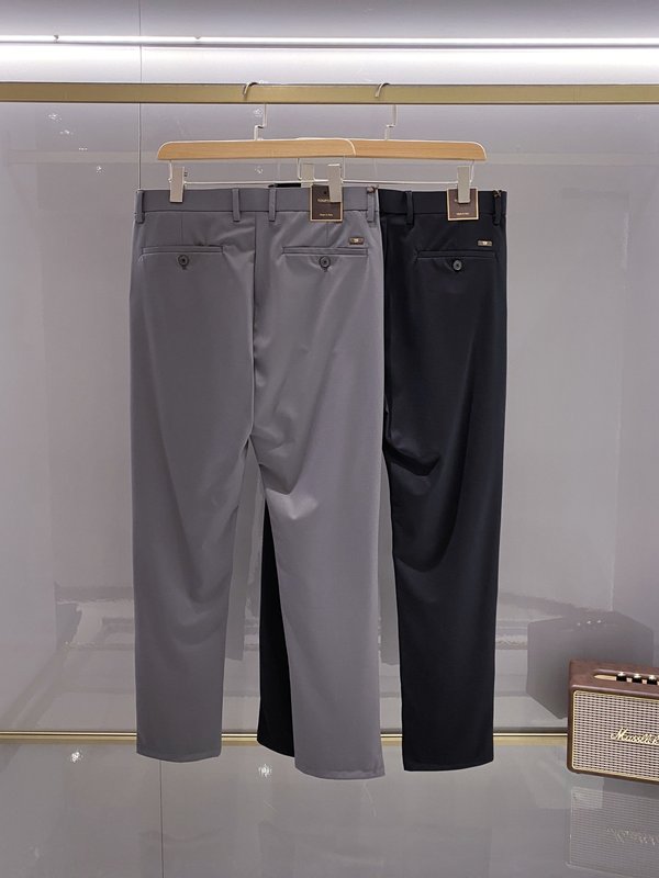 Tom Ford 남성용 슬림핏 순면 정장 바지 001-277172