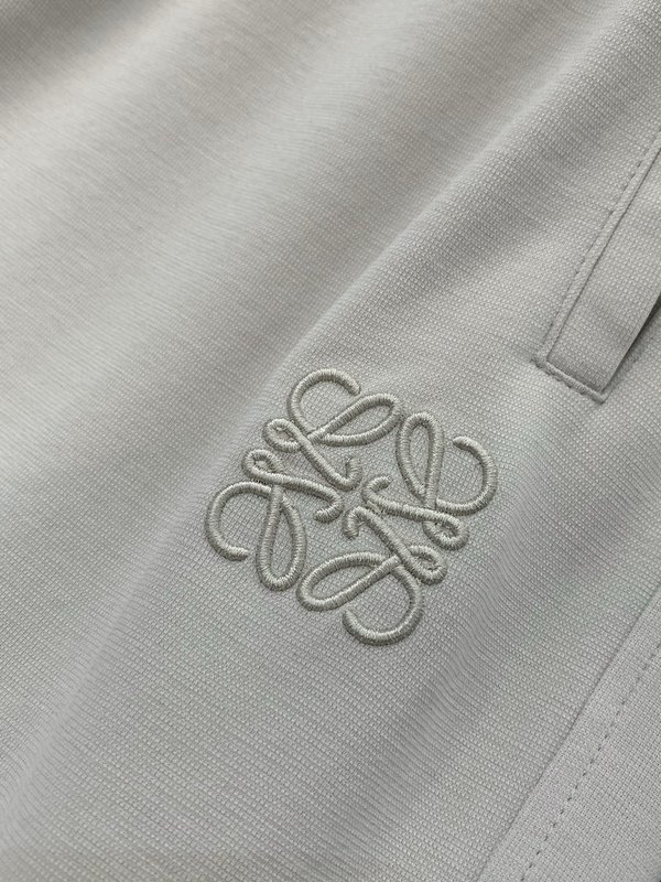 Loewe 캐주얼 자수 로고 팬츠 001-277193