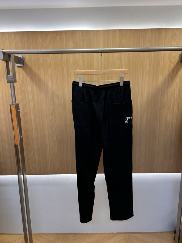 로에베 자수 리넨 팬츠 001-277201