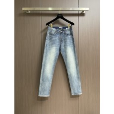 LOEWE 자수 스트레이트 데님 팬츠 001-277206
