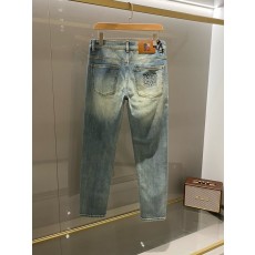 로에베 남성 블랙 그레이 청바지 001-277218
