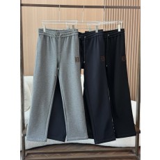 로에베 조임끈 고무줄 기모 일자 와이드 팬츠 001-277233
