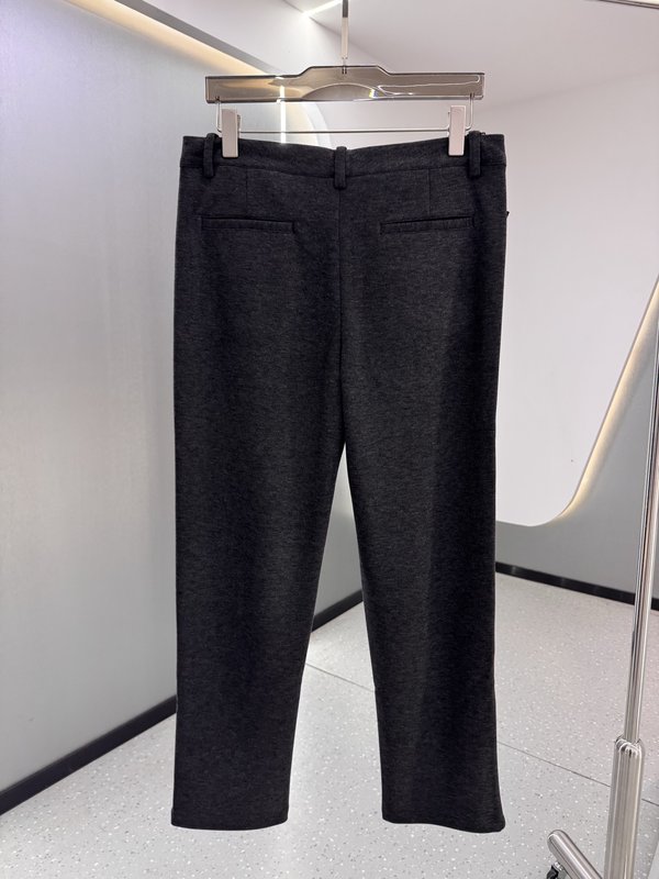 로에베 울 혼방 캐주얼 팬츠 001-277272