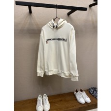 Moncler 프린트 자수 코튼 후드 스웨트셔츠 001-277307
