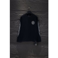 크롬하츠 크리스탈 장식 반팔 티셔츠 001-277439