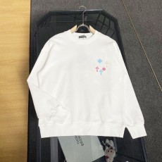 크롬하츠 7색 크로스 자수 면 중량 후드티 001-277450
