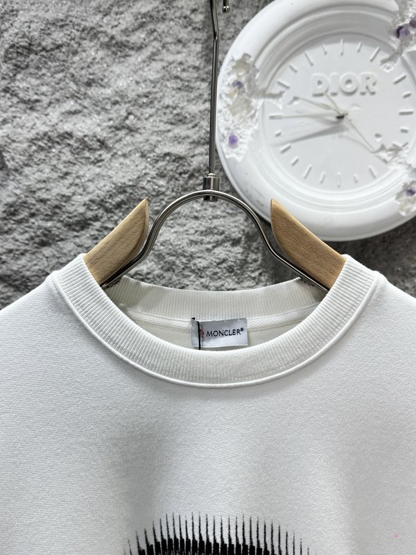 Moncler 팬텀 로고 크루넥 스웨트셔츠 001-277537