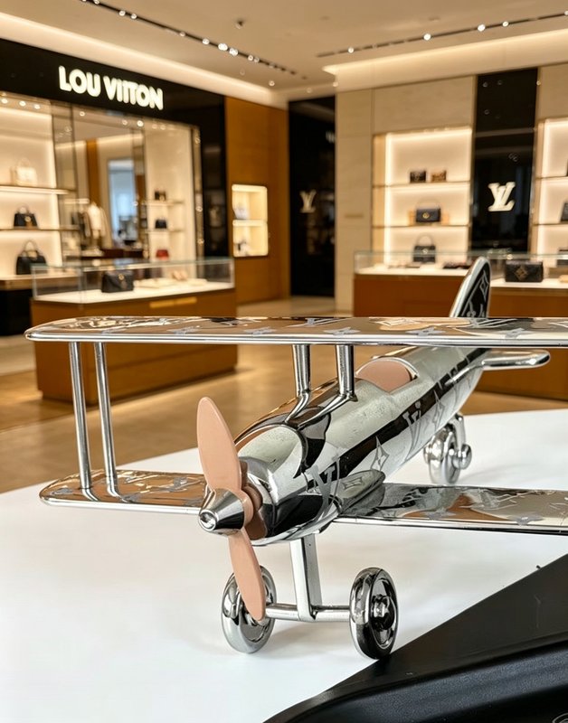 LV 한정 복엽기 장식품 001-277658