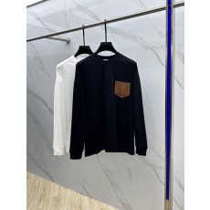 버버리 체크 포켓 긴팔 티셔츠 001-277728