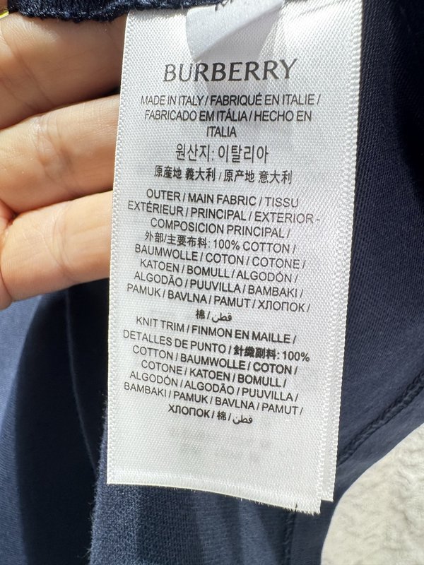 버버리 그라데이션 전마 롱슬리브 티셔츠 001-277747