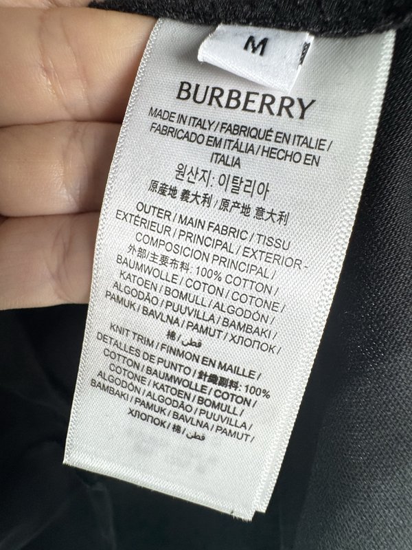 버버리 그라데이션 전마 긴팔 티셔츠 001-277763