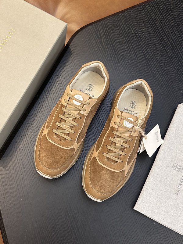 Brunello Cucinelli 레이스업 캐주얼 남성 001-277864