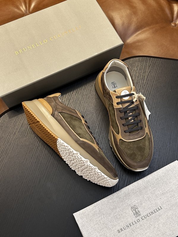 Brunello Cucinelli 레이스업 캐주얼 남성 001-277866