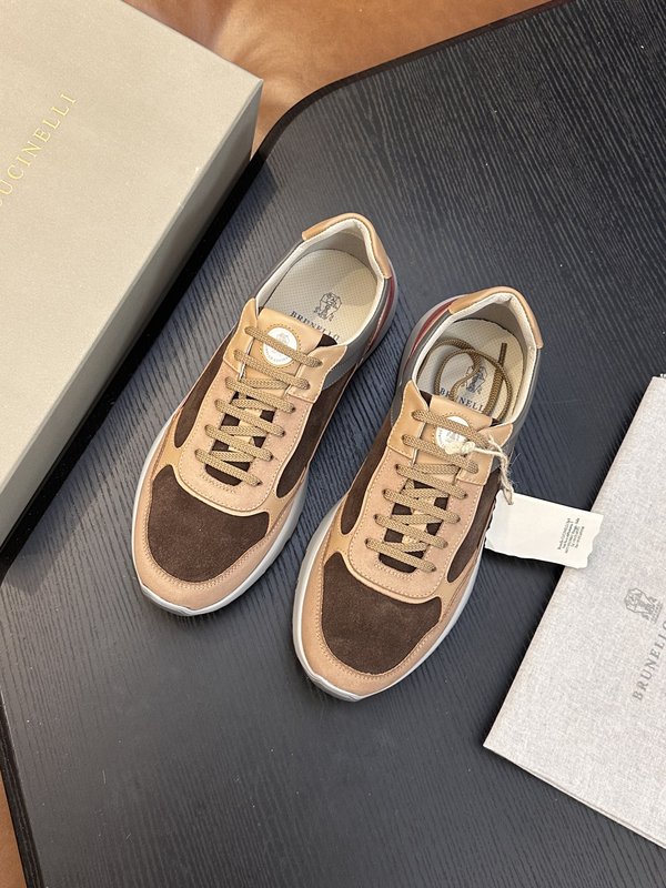 Brunello Cucinelli 레이스업 캐주얼 남성 001-277867