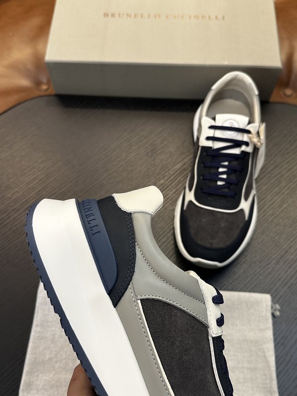 Brunello Cucinelli 레이스업 캐주얼 남성 001-277871