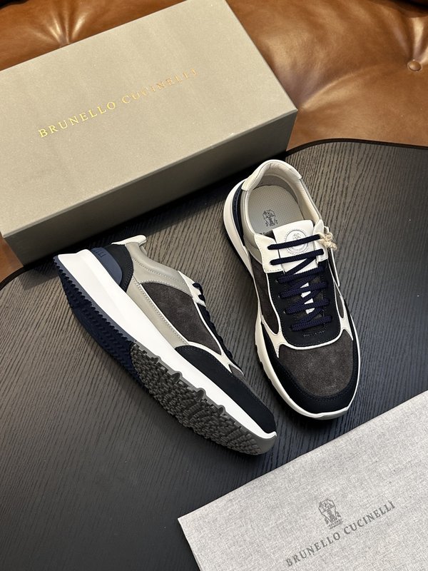 Brunello Cucinelli 레이스업 캐주얼 남성 001-277871