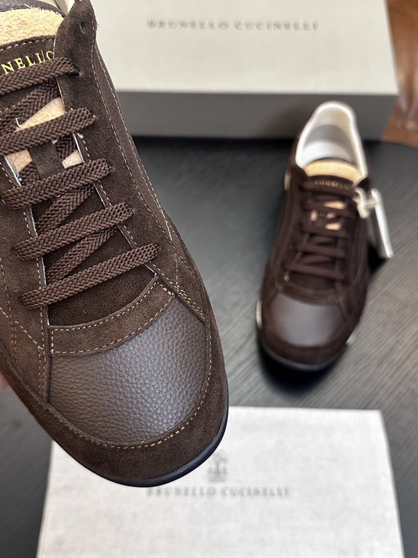 Brunello Cucinelli 레이스업 캐주얼 남성 001-277888