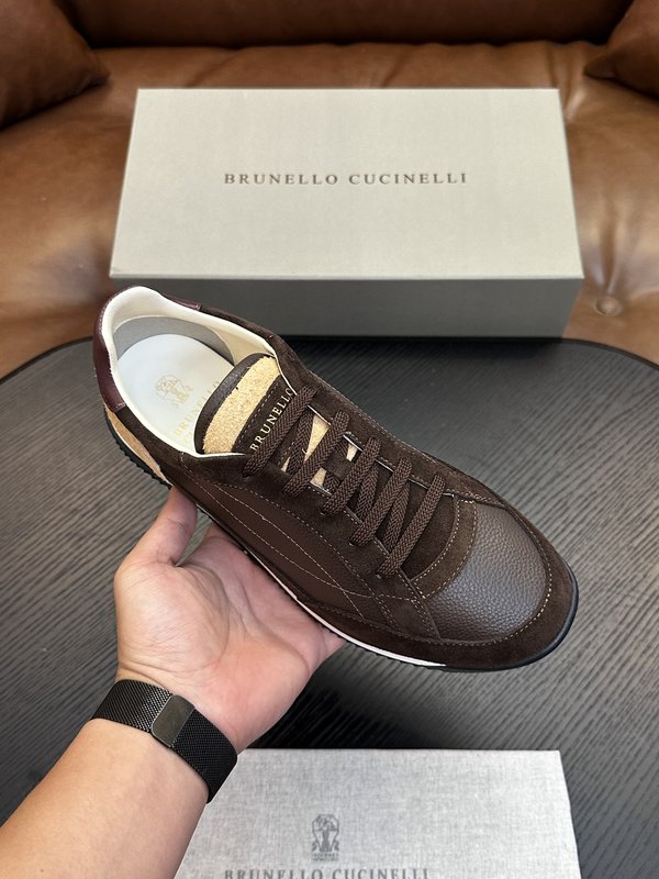 Brunello Cucinelli 레이스업 캐주얼 남성 001-277888