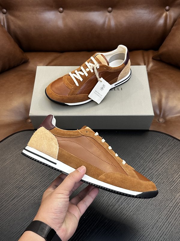 브루넬로 쿠치넬리 레이스업 남성화 001-277890