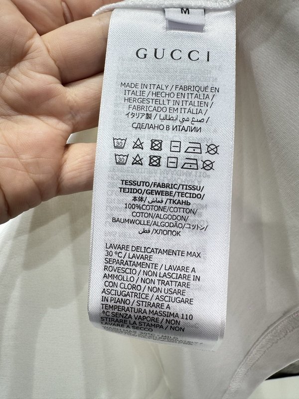 Gucci 파일럿 로고 긴팔 티셔츠 001-277948