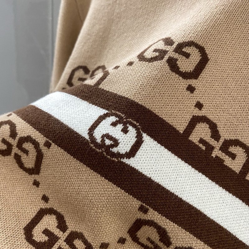 GUCCI 남성 자카드 라운드 니트 001-277950