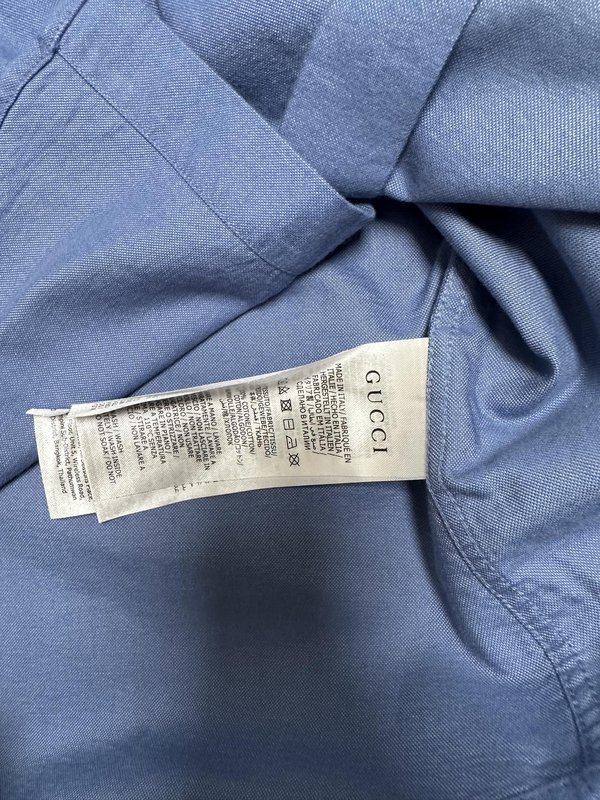 GUCCI 파일 셔츠 남성 가을겨울 001-277954