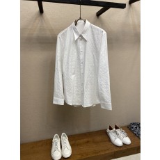 Gucci 신상 마구 걸쇠 자카드 면 셔츠 001-277964