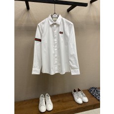 구찌 비즈니스 캐주얼 셔츠 고급 새틴 원단 001-277966