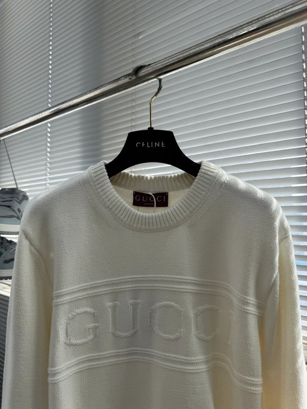 Gucci 레터링 자카드 니트 001-277972