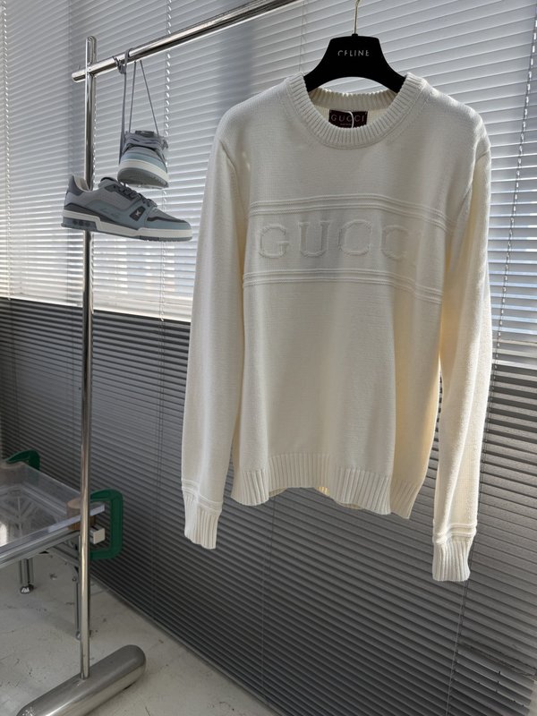 Gucci 레터링 자카드 니트 001-277972