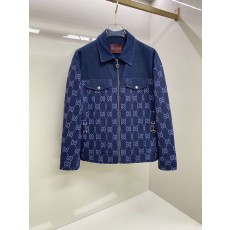 구찌 컬러블록 패치워크 올드스쿨 데님 자켓 001-277991