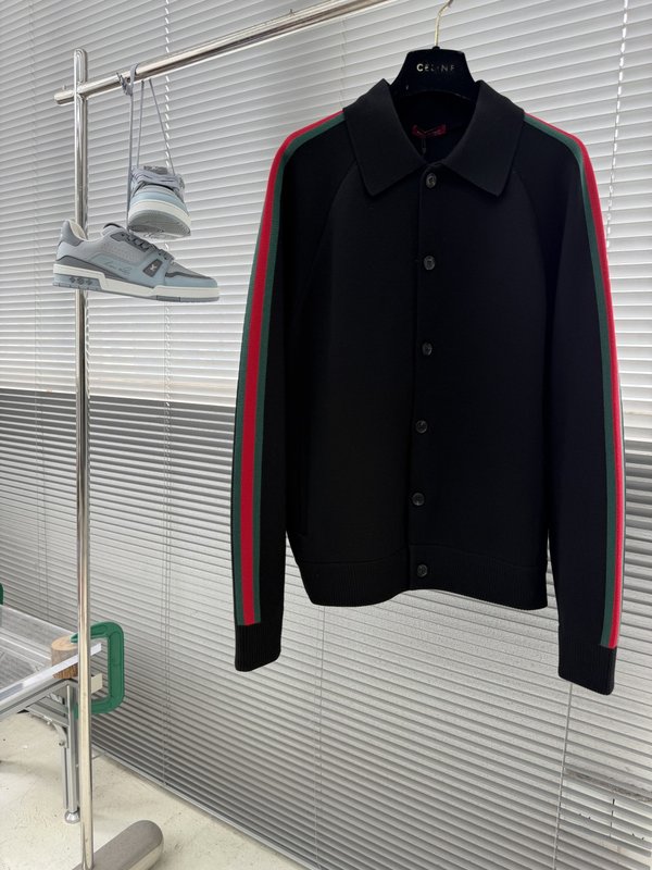 GUCCI 남성 노카라 니트 가디건 001-277993