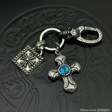 크롬 하트 열쇠고리 걸이 001-277997