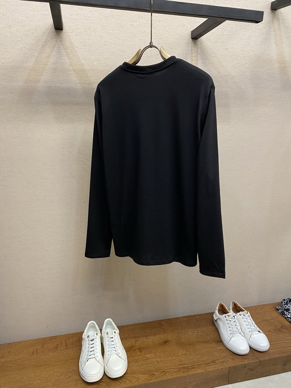 셀린 자수 긴팔 티셔츠 001-278171