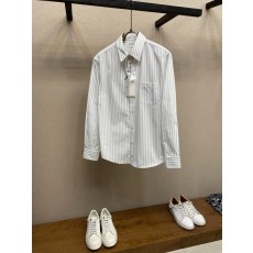 셀린 스트라이프 자수 셔츠 001-278188